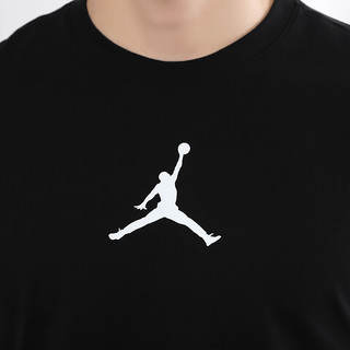 AIR JORDAN JUMPMAN系列 男士运动T恤 BQ6741-010 黑色 M