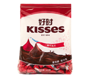 HERSHEY\'S 好时 KISSES  巧克力 巴旦木口味+黑巧克力口味 500g*2袋