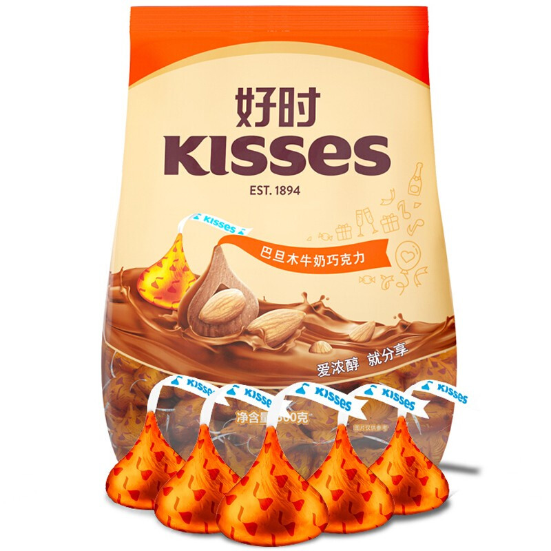 HERSHEY'S 好时 Kisses 巴旦木牛奶巧克力