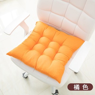 奥丝达 椅子加厚坐垫 橘色 40*40cm