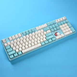 Varmilo 阿米洛 可米108比能有线白划款罐盘