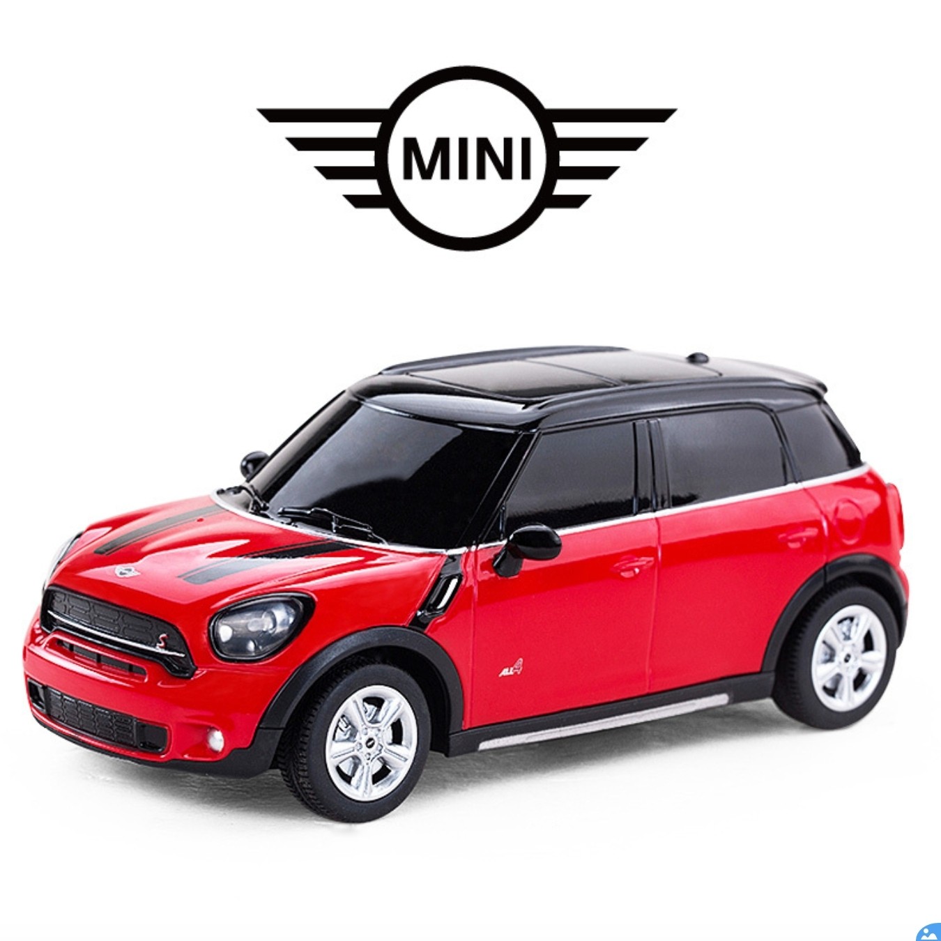 rastar 星辉 71700 宝马mini遥控汽车 红色