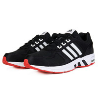 限尺码：adidas 阿迪达斯 Equipment 10 中性休闲运动鞋 EF1391 一号黑/白/浅猩红