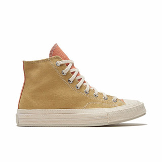 CONVERSE 匡威 all star 70s系列 1970s 中性运动帆布鞋 167767C 卡其色 38