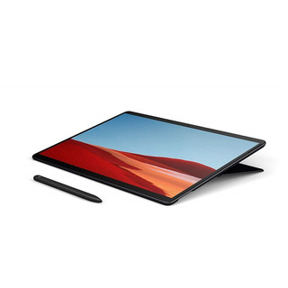 Microsoft 微软 Surface Pro X 13英寸 Windows 10 平板电脑 (2880x1920、SQ1、8GB、128GB SSD、WiFi版、典雅黑、MJX-00007)