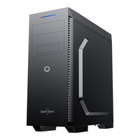 GAMEMAX 游戏帝国 轻风 ATX机箱 非侧透 黑色