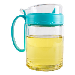 家用厨房油壶玻璃小号450ml