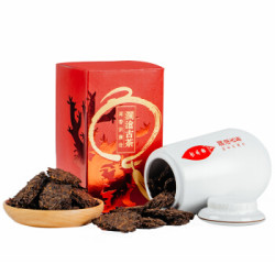 澜沧古茶 古木香普洱茶熟茶 五年陈干仓老茶 150g