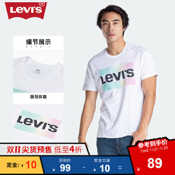 Levi's李维斯商场男士印花圆领T恤潮39636-0029