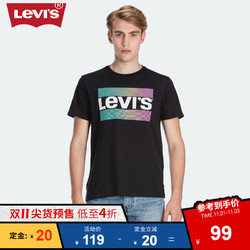 Levi's李维斯男士印花圆领T恤潮39636-0031