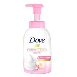 多芬(DOVE)沐浴露 神经酰胺白桃果香神酰沐浴泡泡400ml *2件