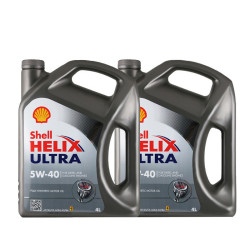 Shell 壳牌 Helix Ultra 超凡灰喜力 全合成机油 5W-40 SN 4L*2瓶