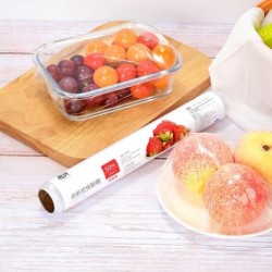 惠寻 点断式食物保鲜膜 50m*30cm 100m 2卷装