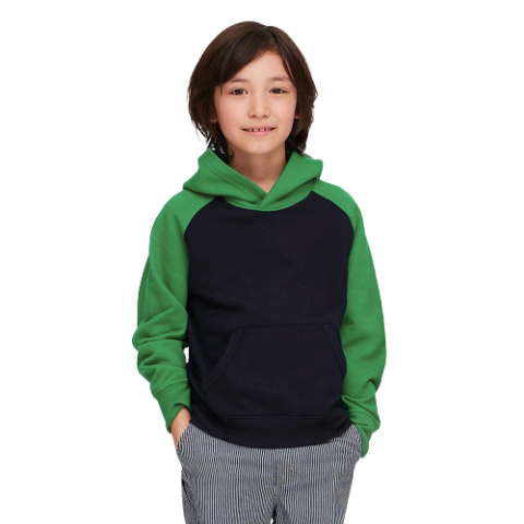 uniqlo优衣库儿童连帽运动衫