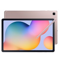 SAMSUNG 三星 Galaxy Tab S6 Lite 10.4英寸 Android 平板电脑(2000*1200dpi、猎户座9611、4GB、64GB、WiFi版、樱花粉、SM-P610)