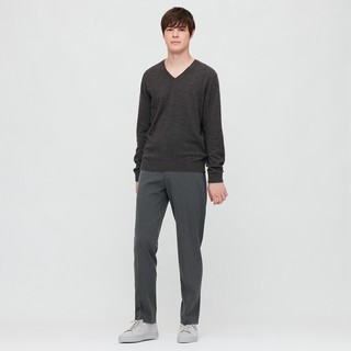 【预售】优衣库 男装 羊绒V领毛衣(长袖) 429074 UNIQLO