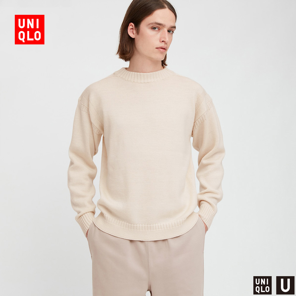 优衣库男装_uniqlo 优衣库 432930 男装半高领羊毛衫多少钱-什么值得