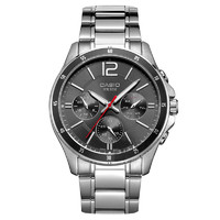 考拉海购黑卡会员：CASIO 卡西欧 MTP-1374D-1A 男士时装腕表