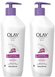 Olay 玉兰油 兰花&黑加仑 滋养舒缓身体乳350ml*2瓶装