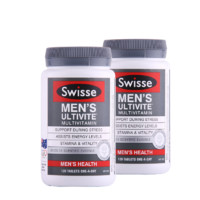 Swisse 斯维诗 男士复合维生素120片*2瓶多维能量片 45种营养