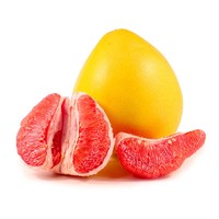 柑爸爸 福建琯溪蜜柚红心柚2个大果 约4.8-5.2斤 柚子 新鲜水果