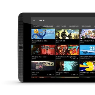 NVIDIA 英伟达 Shield K1 8英寸 Android 平板电脑(1920*1200dpi、NVIDIA Tegra K1、2GB、16GB、WiFi版、黑色）