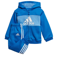 adidas 阿迪达斯 I LOG FZHD J FL 儿童运动套装 ED1165