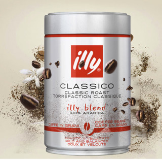 illy 意利 意式拼配 中度烘焙 咖啡豆 250g*3罐