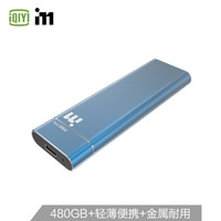 i71 ALWAYS FUN ALWAYS FINE  T71  Type-c USB3.1 移动硬盘 480GB 蓝色