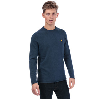 Lyle & Scott 男士圆领纯棉长袖打底衫