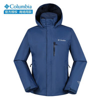 预售Columbia哥伦比亚男装 秋季新品户外休闲运动防水舒适时尚透气单层冲锋衣夹克外套RE1003