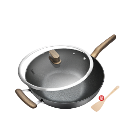 Midea 美的 MP-CL32T05 不粘锅炒锅 32cm
