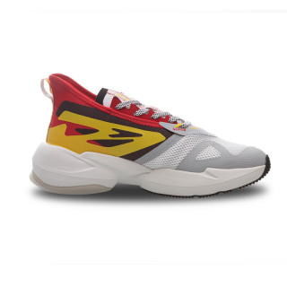 商品li-ning 李宁 超越系列 男士休闲运动鞋 aglq029-1 云雾白/朱砂红