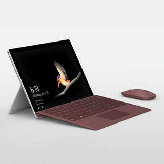 Microsoft 微软 Surface Go 一代 10英寸 Windows 10 二合一平板电脑(1800x1200dpi、奔腾4415Y、8GB、256GB、LTE版、银色）