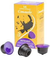 Consuelo Dolce Gusto兼容胶囊咖啡，浓郁型，96粒（16x6）