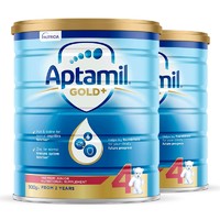 Aptamil 爱他美 金装 婴幼儿配方奶粉 4段 900g 2罐装