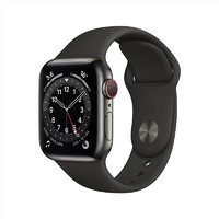 考拉海购黑卡会员：Apple  Watch Series6 2020年新款智能手表 铝制表壳 40mm GPS 款