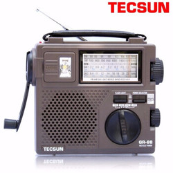 德生（Tecsun） 收音机全波段老人充电便携式半导体广播台式收音机GREEN-88