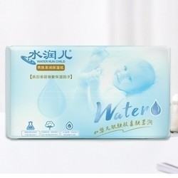 WATER RUN CHILD 水润儿 婴儿超柔保湿纸巾 40抽 10包