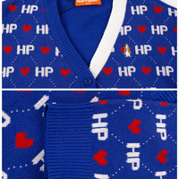 Hush Puppies 暇步士 女童针织开衫毛衣