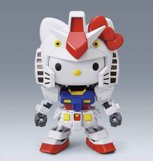 BANDAI 万代 5058924 SDEX Hello Kitty/RX-78-2 高达