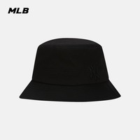MLB官方 男女帽子NY渔夫帽遮阳防晒LOGO刺绣运动户外休闲时尚潮流