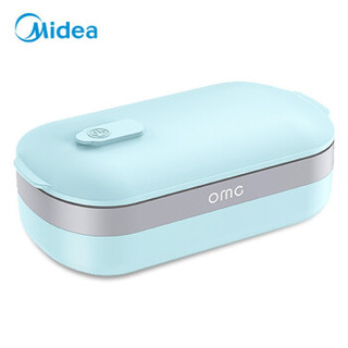 美的（Midea）电热饭盒  上班族插电式保温饭盒便携式加热饭盒 PD08A2