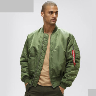 ALPHA INDUSTRIES 阿尔法工业 MJM21300C1 MA-1 旗帜飞行夹克