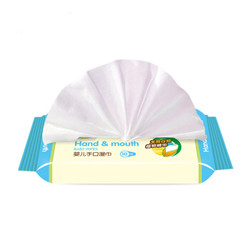 可爱多 婴儿柔湿巾新生儿宝宝儿童手口湿纸巾 10抽*1包 小包装