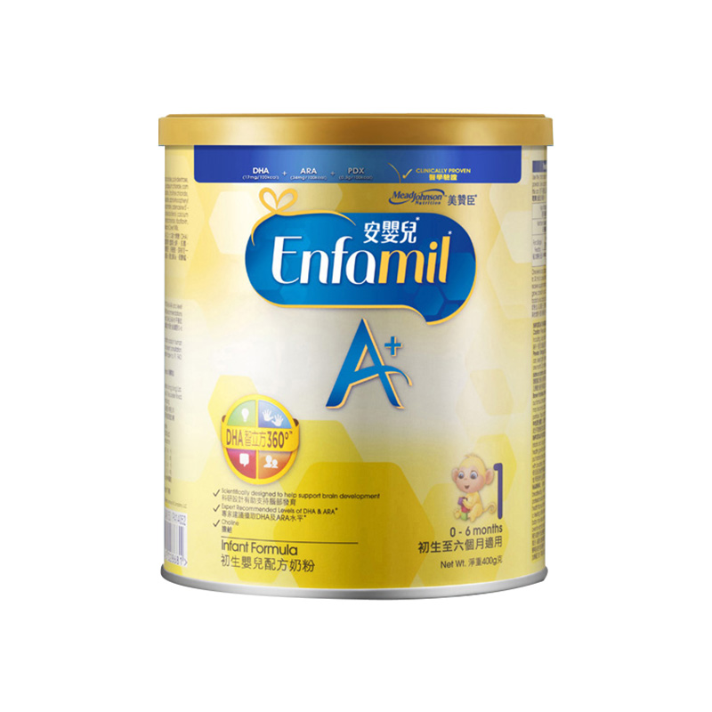  美赞臣 MeadJohnson Nutrition A+系列 婴儿奶粉 港版 1段 400g