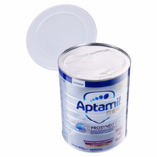 aptamil 爱他美 白金版 低敏适度水解幼儿配方奶粉 3段 900g(12-36个