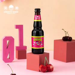 优布劳 幼兽车厘子精酿啤酒 300ML*6瓶