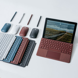 Microsoft 微软 Surface Go 一代 10英寸 Windows 10 二合一平板电脑(1920×1280dpi、奔腾4415Y、8GB、128GB SSD、LTE版、亮铂金）