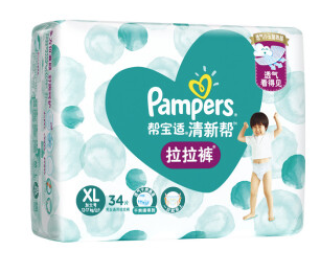 Pampers 帮宝适 清新帮系列 拉拉裤